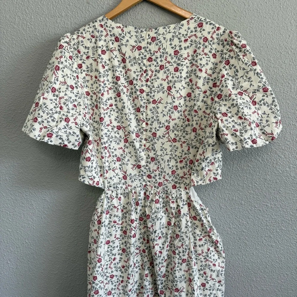 Wayf Plaza Cut Out Size XL TieredFloral Maxi Dress NWT - Picture 6 of 10